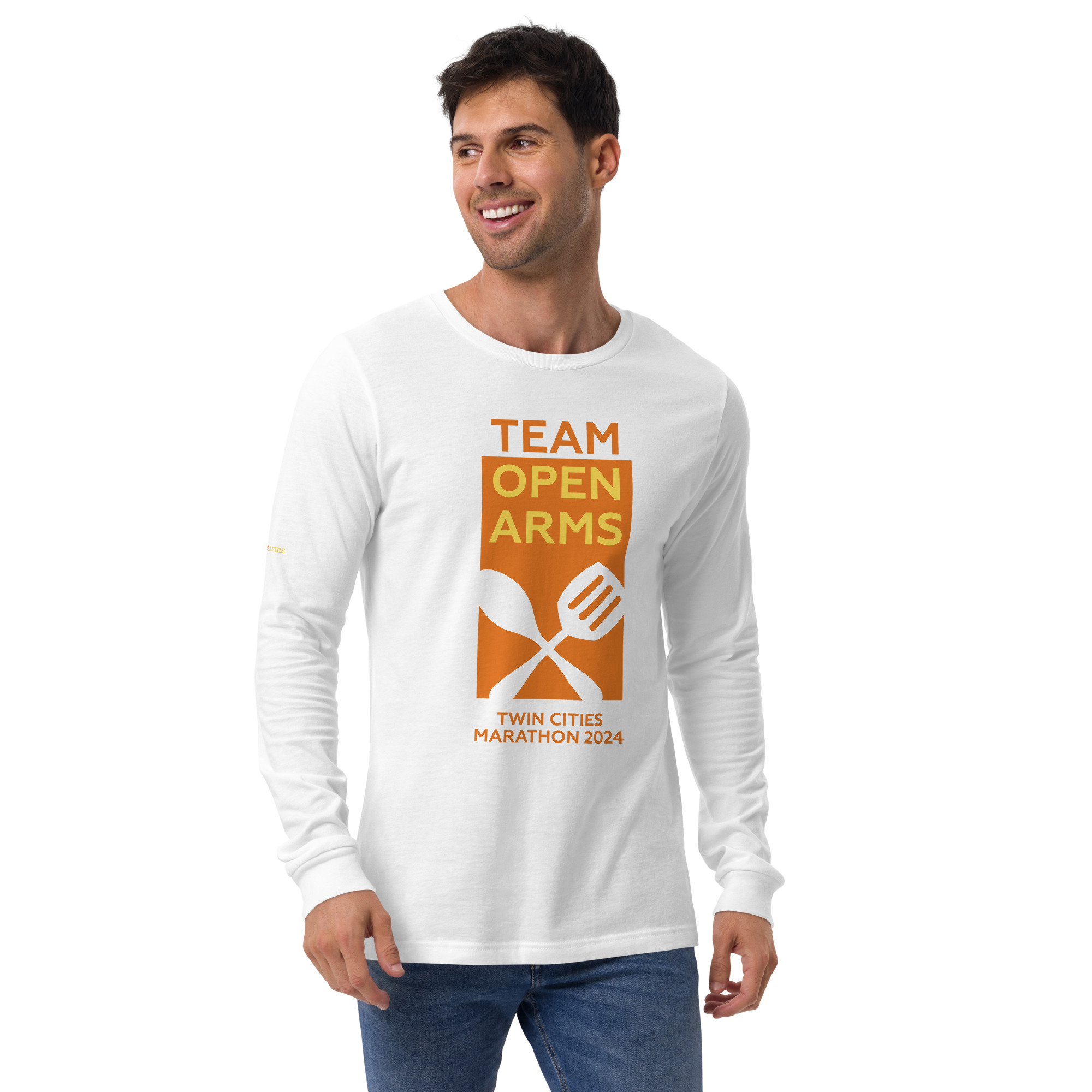 Team Open Arms Twin Cities Unisex Long Sleeve Tee - Image 2