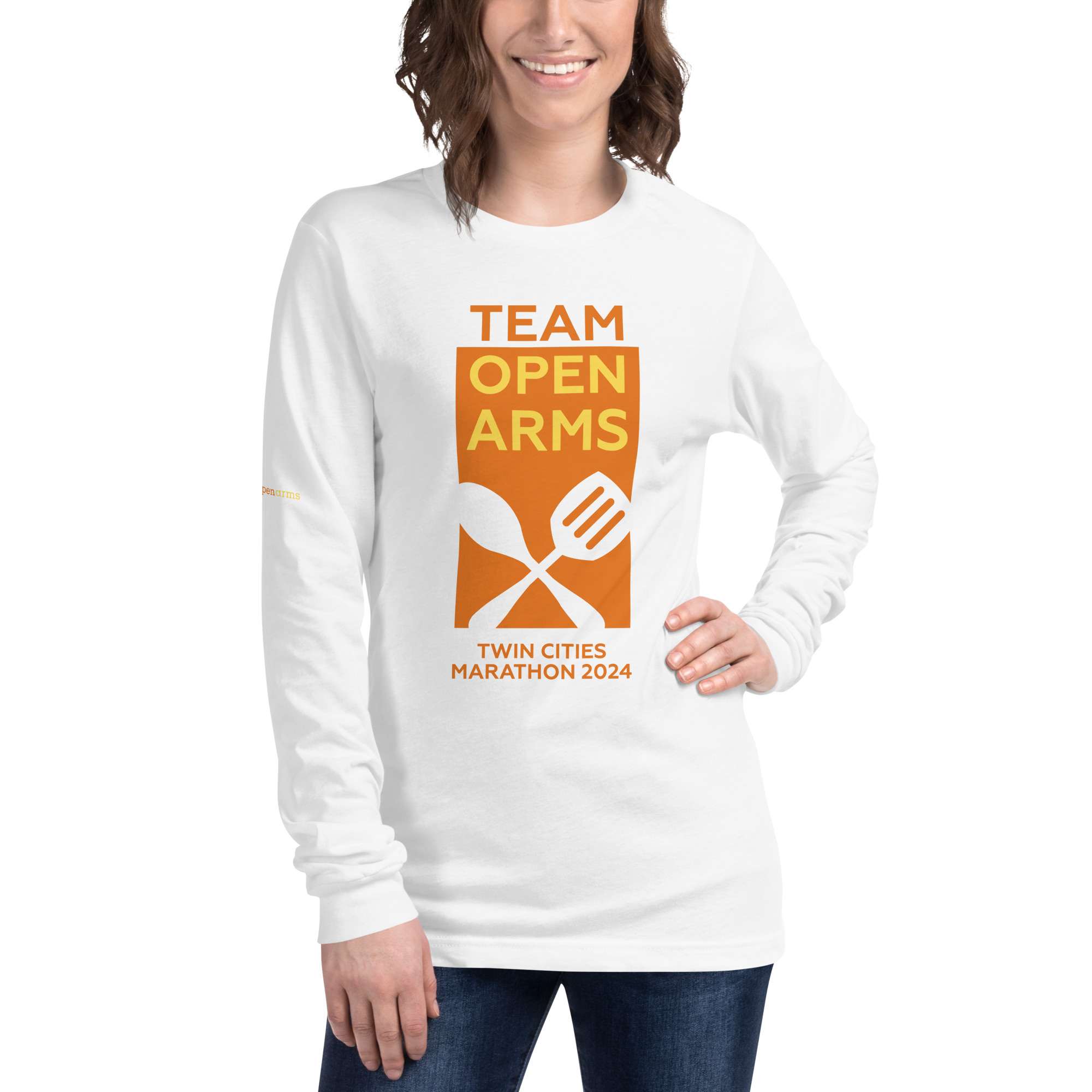 Team Open Arms Twin Cities Unisex Long Sleeve Tee - Image 3