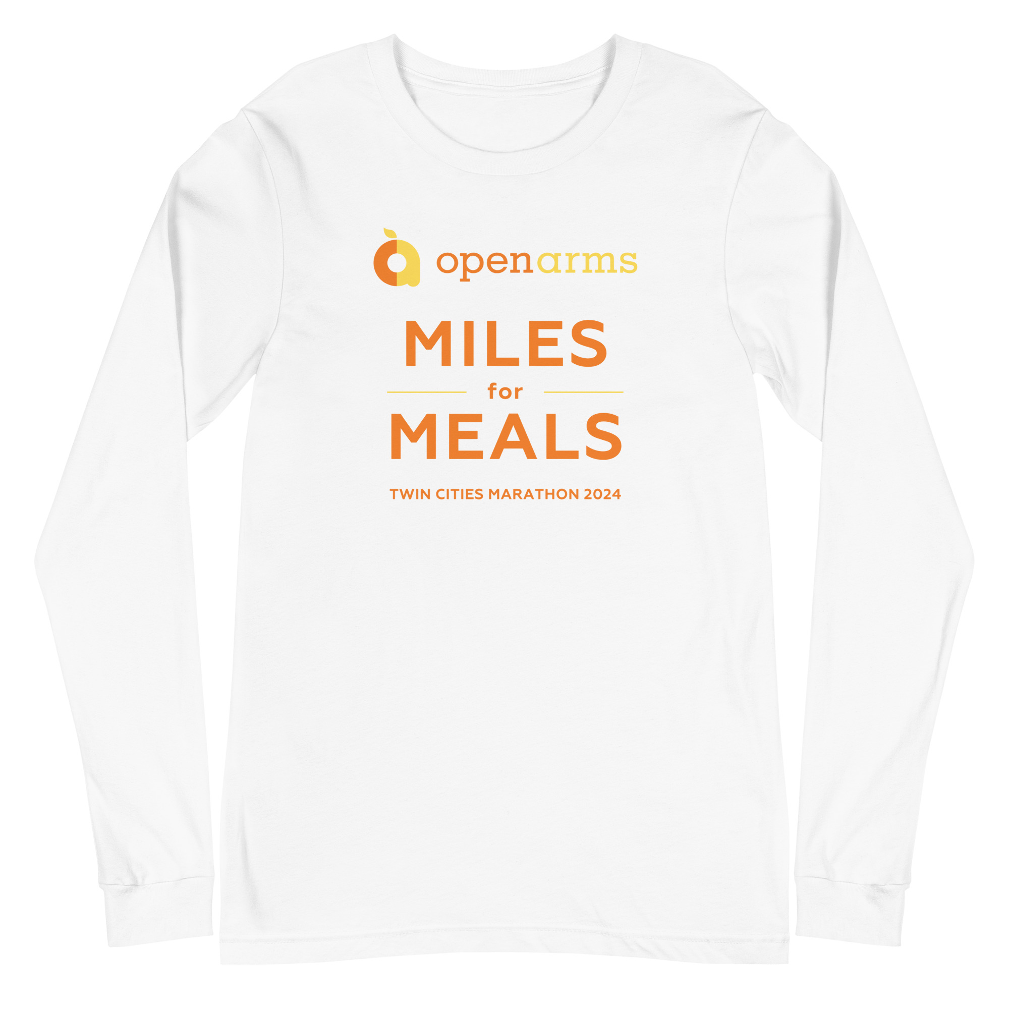 Miles for Meals Unisex Long Sleeve Tee