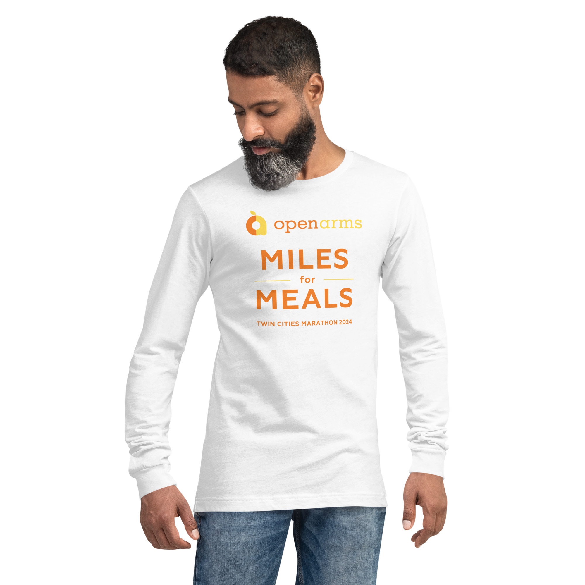 Miles for Meals Unisex Long Sleeve Tee - Image 2