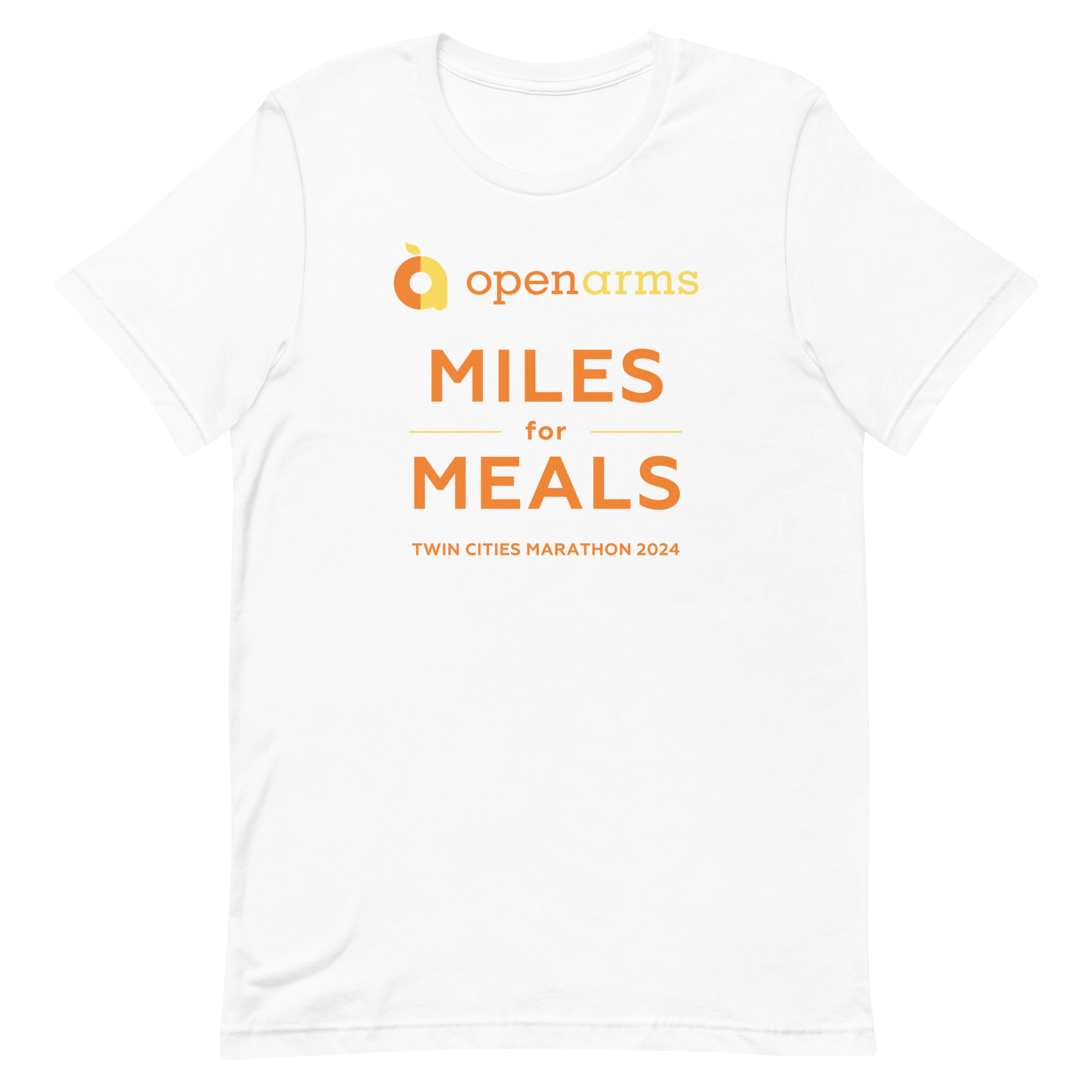 Miles for Meals Unisex t-shirt