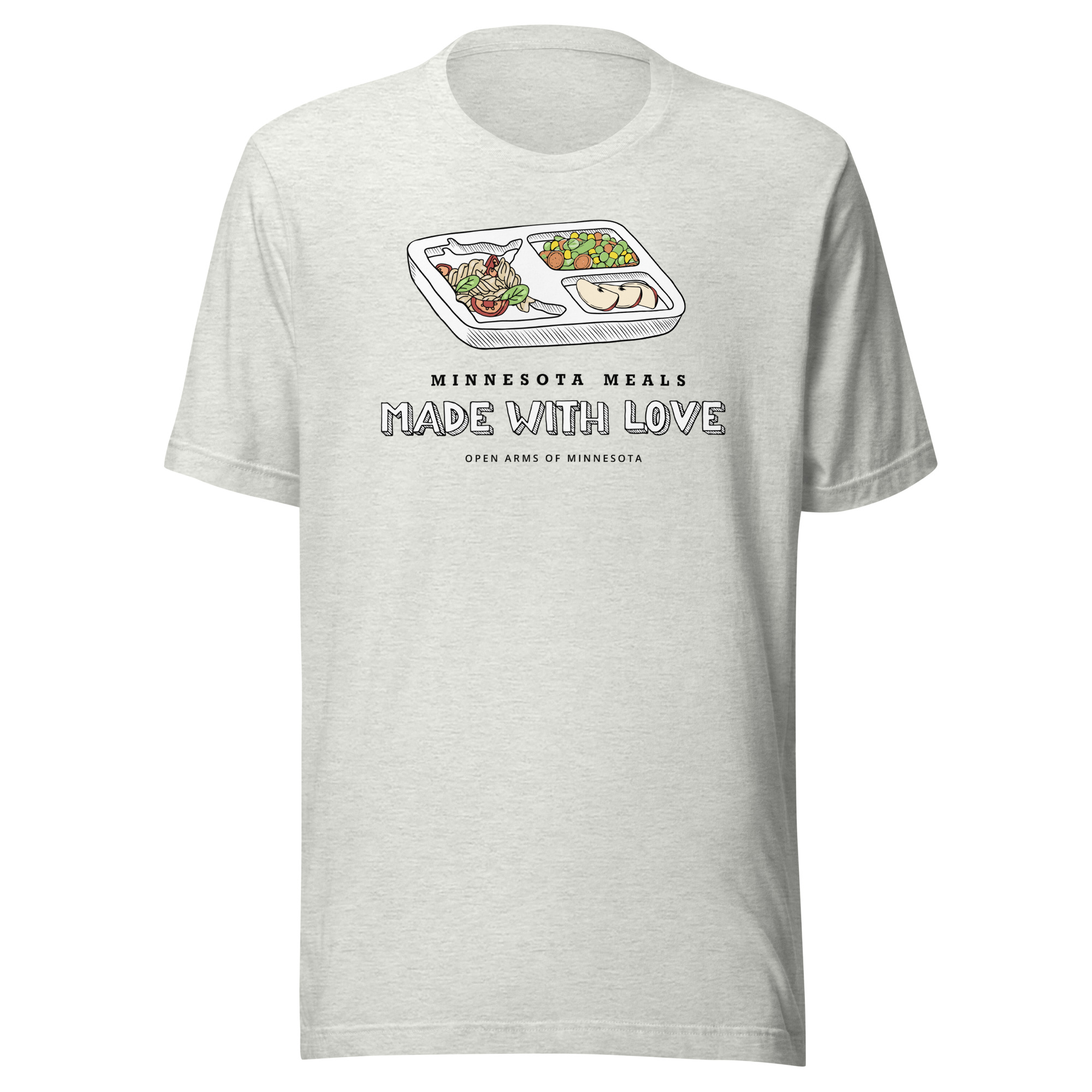 Minnesota Meal Tray Unisex T-Shirt - Image 5
