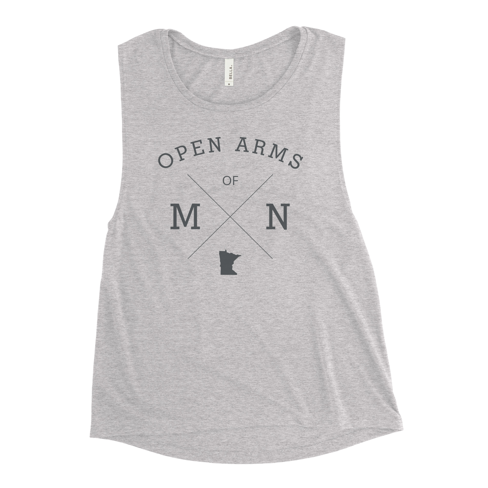 Women's Open Arms XMN Muscle Tank - Image 9