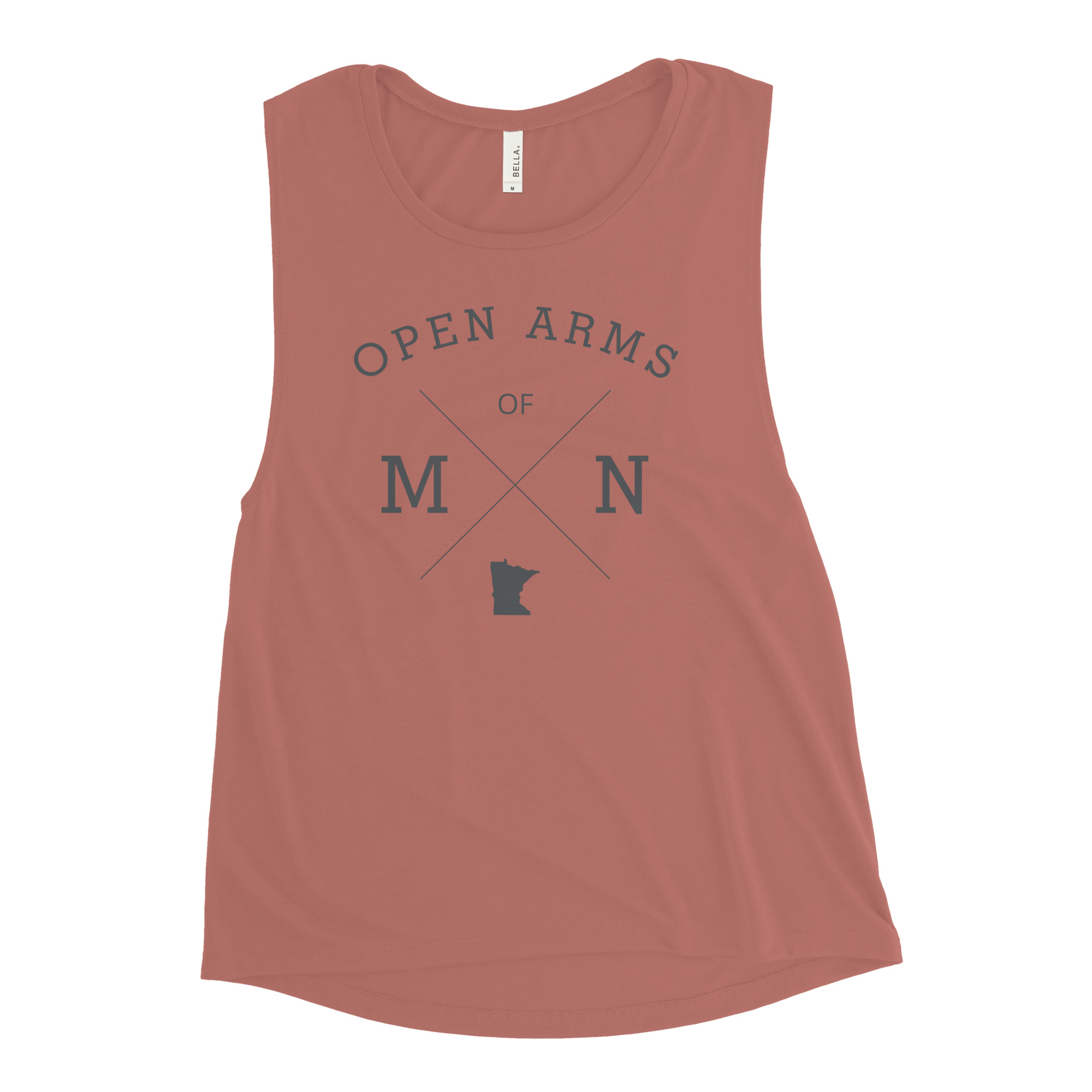 Women's Open Arms XMN Muscle Tank - Image 8