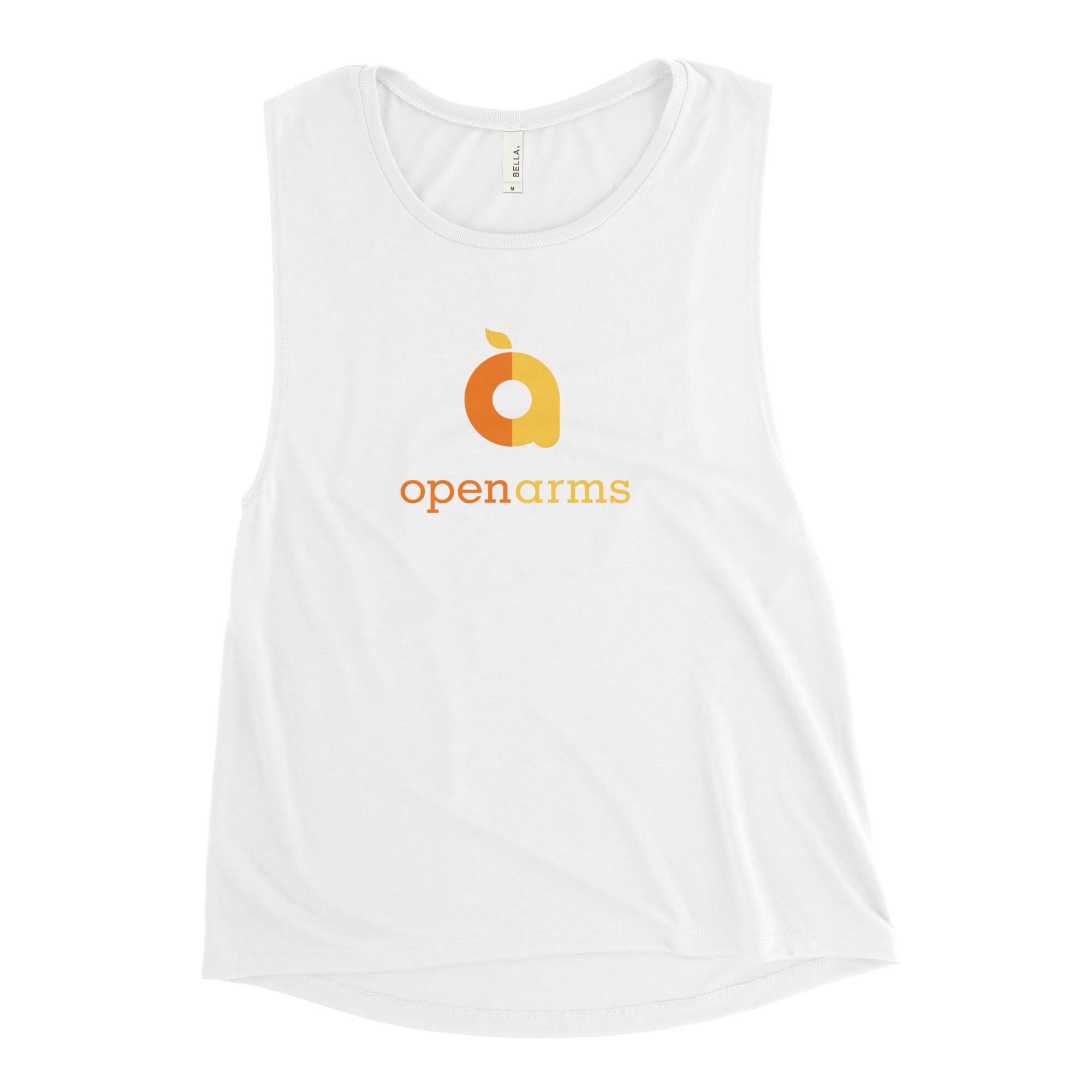 Women's Open Arms Logo Muscle Tank