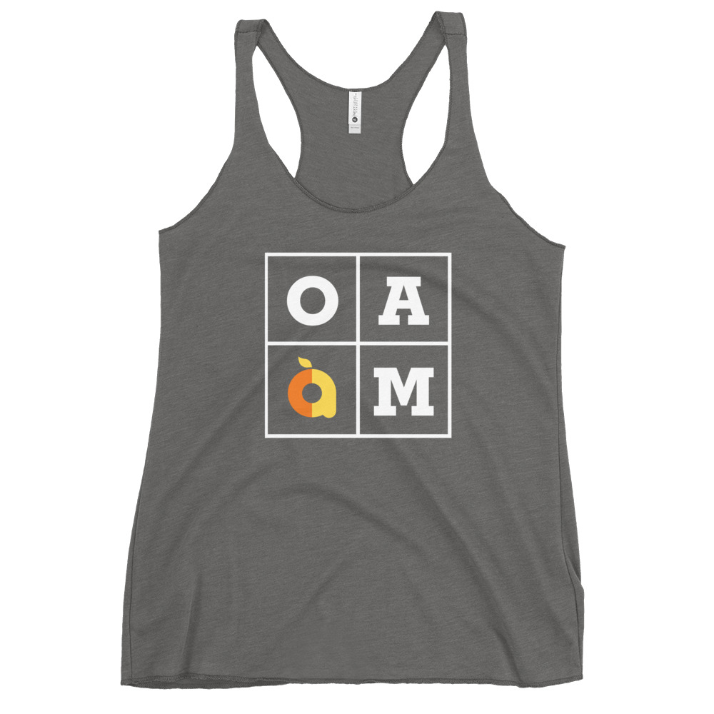 Women's OAM Box Racerback Tank - Image 15