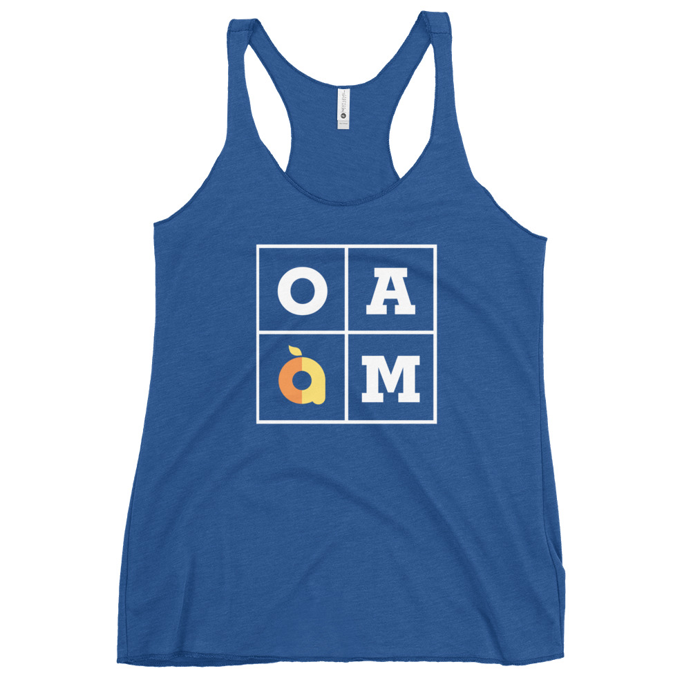 Women's OAM Box Racerback Tank - Image 13