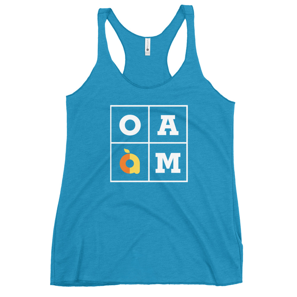 Women's OAM Box Racerback Tank - Image 17