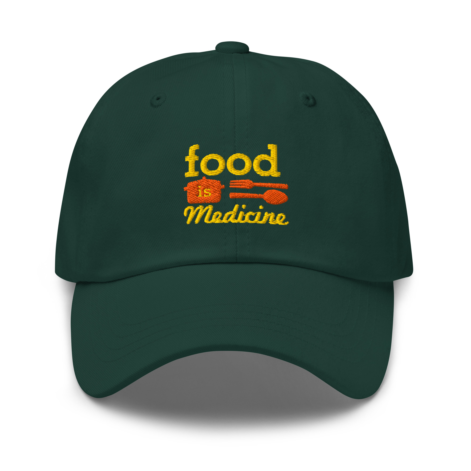 Food Is Medicine Dad Hat