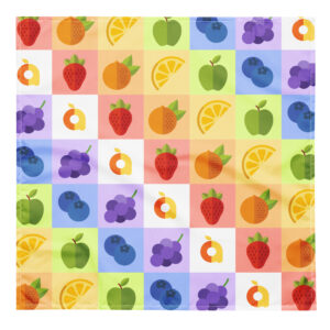 Fruit Rainbow Bandana