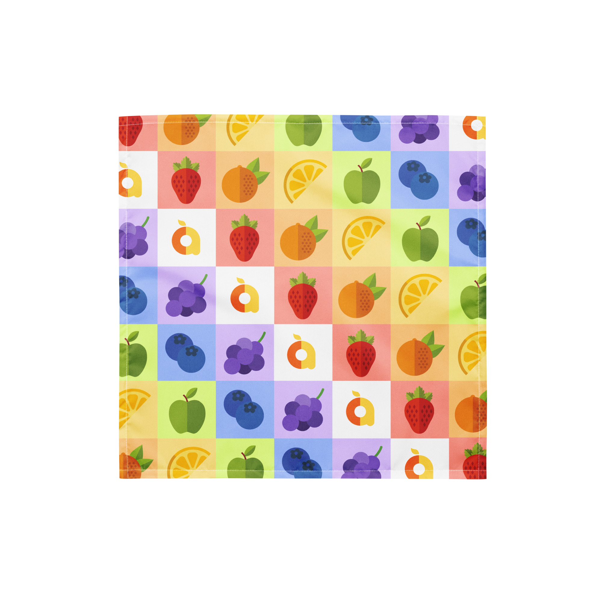 Fruit Rainbow Bandana - Image 4