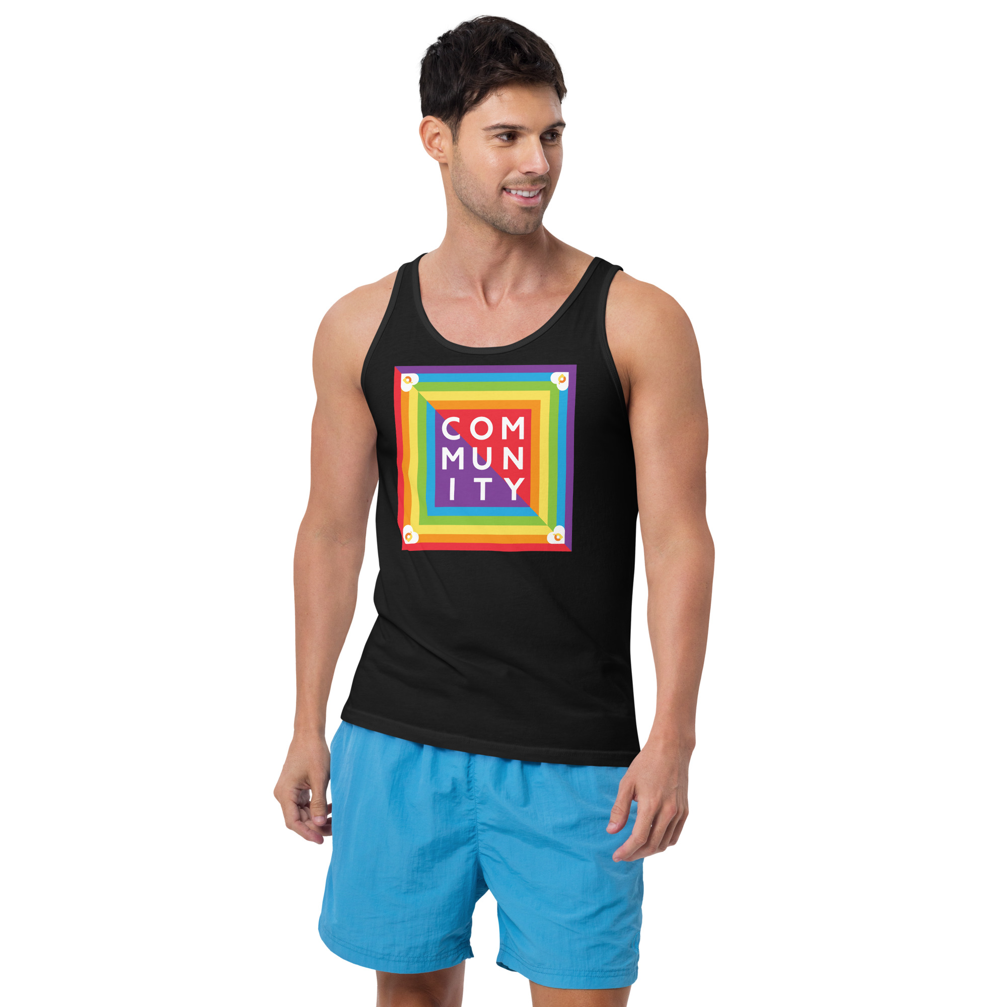 Community Pride Men's Tank Top - Image 2