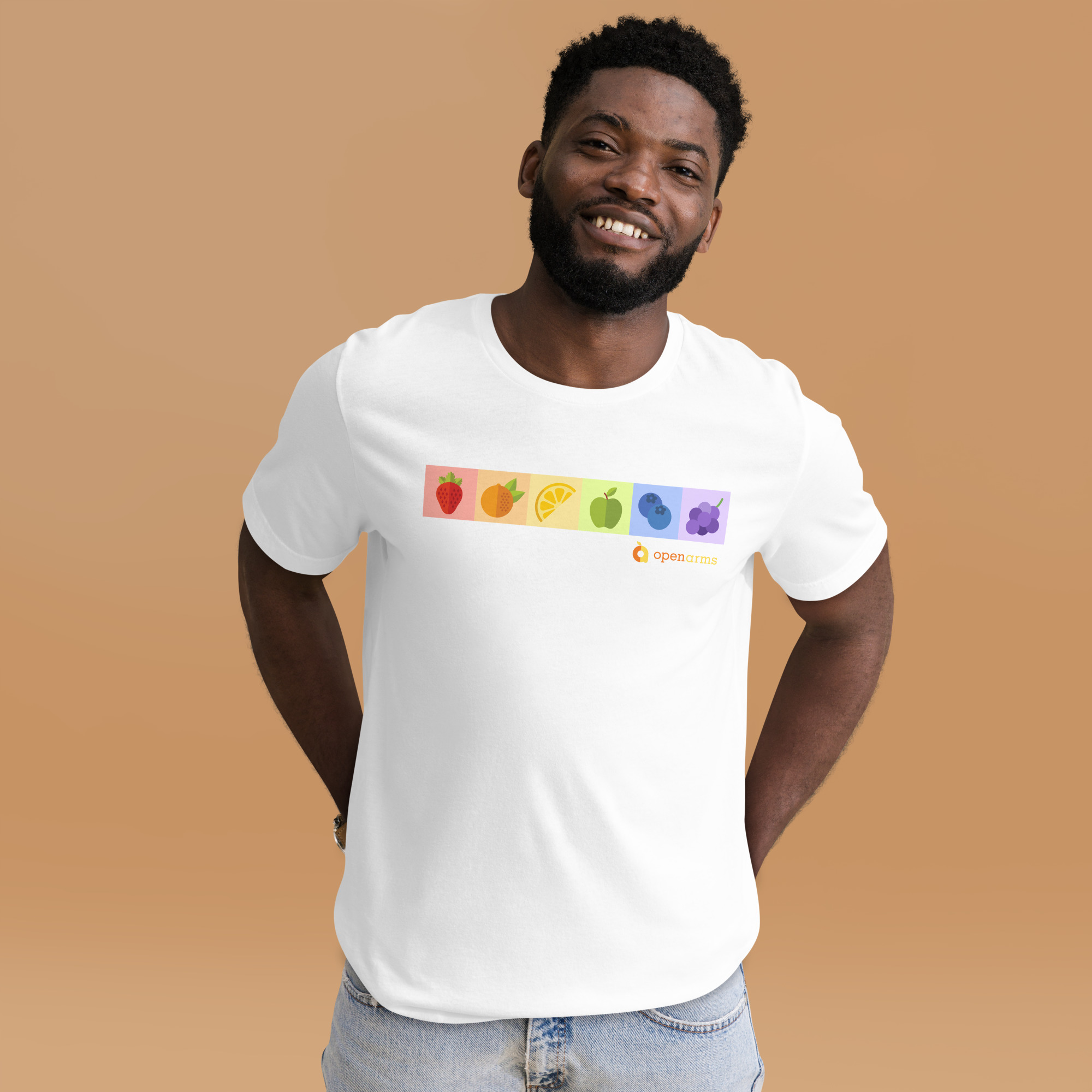 Rainbow Fruit Unisex t-shirt - Image 2