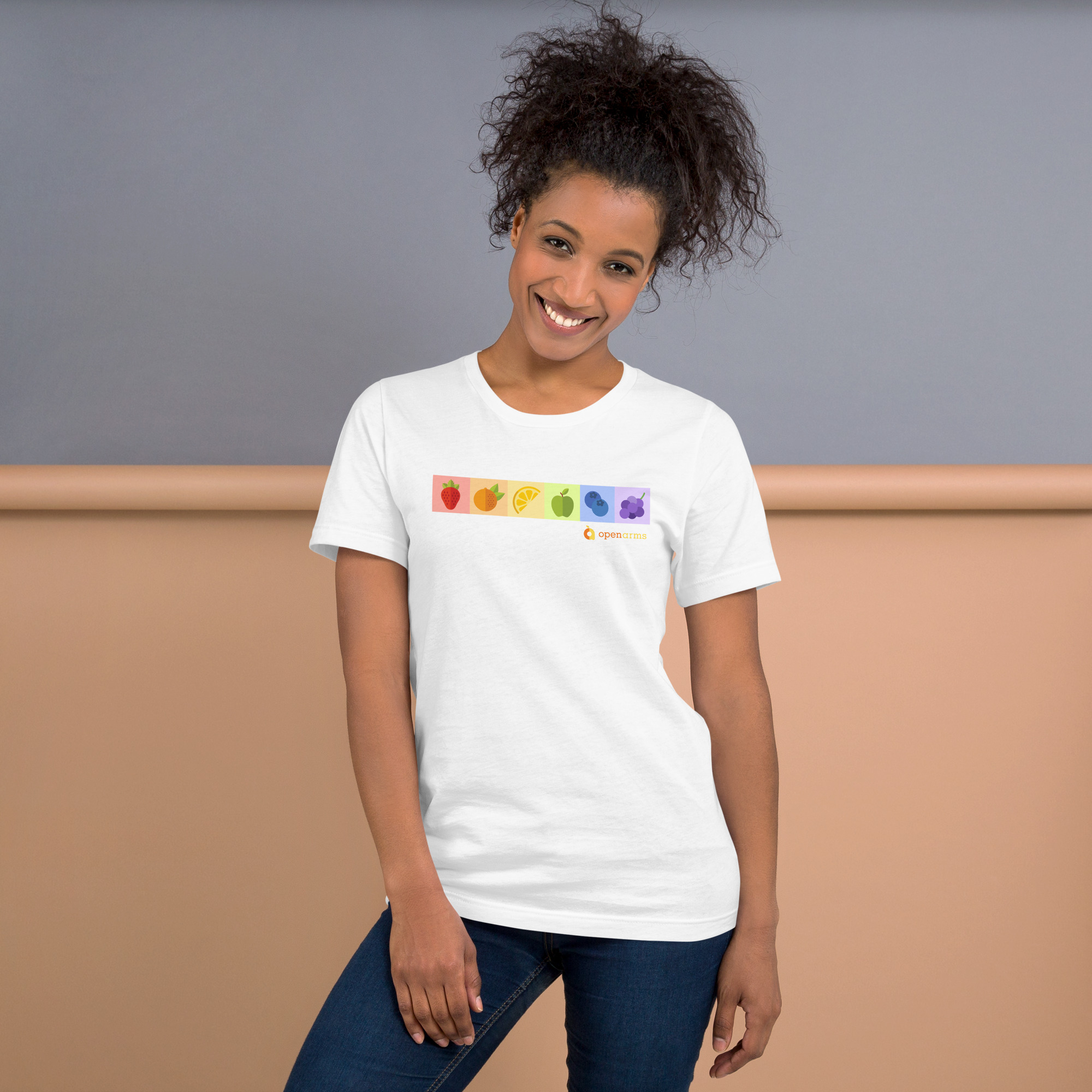 Rainbow Fruit Unisex t-shirt - Image 3