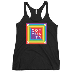 Community Pride Women's Racerback Tank
