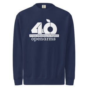 40th Anniversary Logo Basic Crew Dark